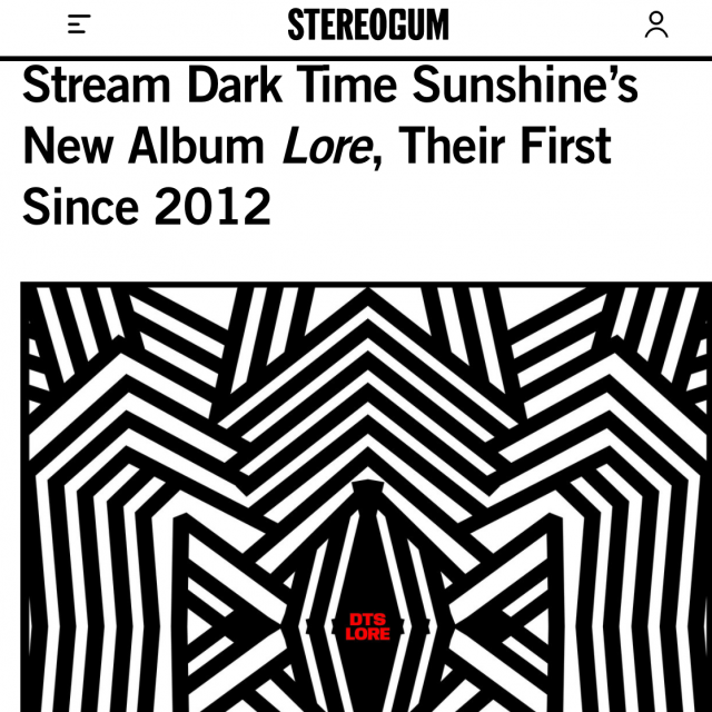 Stream LORE via Stereogum!